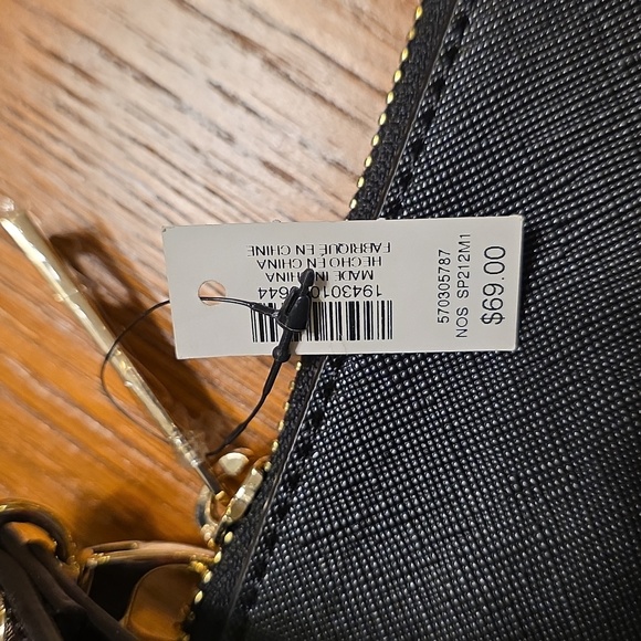 White House Black Market Floral Studded Pouch Bag Clutch Purse Brand New w/ Tag - Picture 8 of 9